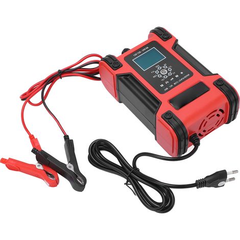 7 Stage Smart Battery Charger Automatic Battery Maintainer Polarity Protection AC100‑240V EU Plug (1/5)