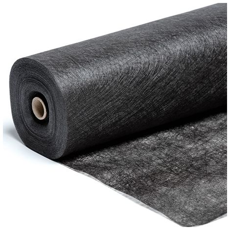 Nappe de paillage non-tissée 68 g/m² noir – 100 % polypropylène – Résistante aux UV – Barrière anti-mauvaises herbes – Dupont (1/2)