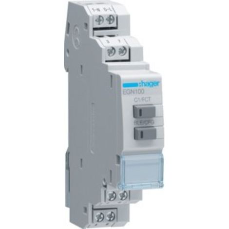 Hager Digit.Multi-Zeitschaltuhr m.Bluetooth 1-Kanal EGN100