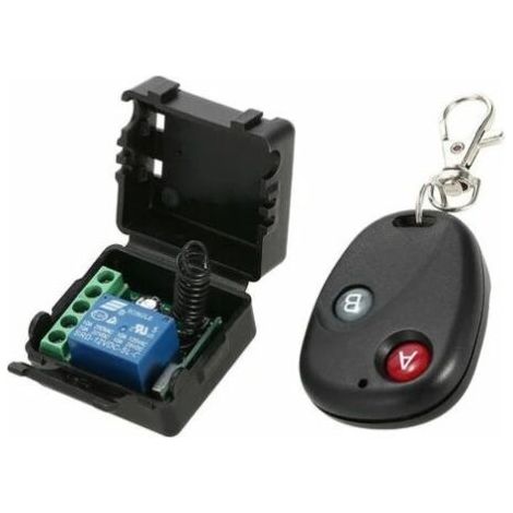 royaluxe -Module De Commutateur De Telecommande Sans Fil 433Mhz Dc 12V 1Ch Et Telecommande Rf - 1pc (1/5)
