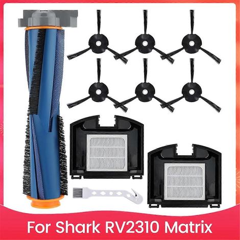 Pièces de rechange pour aspirateur RV2310 Matrix : brosse principale, filtres HEPA, brosses latérales (1/5)