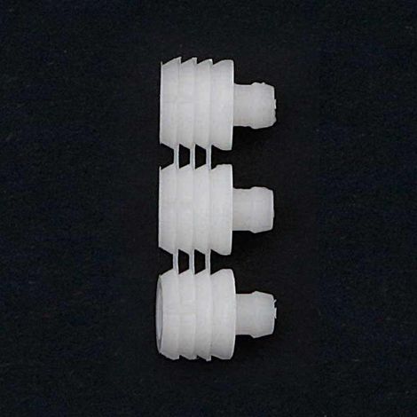 HERRAJES ALK anclaje union embutir nylon macho 184 , 0CIENTOS (1/2)