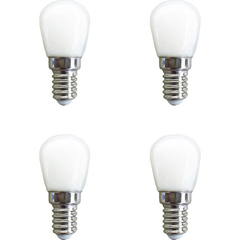 [JAMAIS UTILISÉ]Ampoule LED E14 3W étanche, éclairage d'angle de 360 degrés ac 220v pour réfrigérateur/Machine à coudre/tour, 4 pièces (1/5)