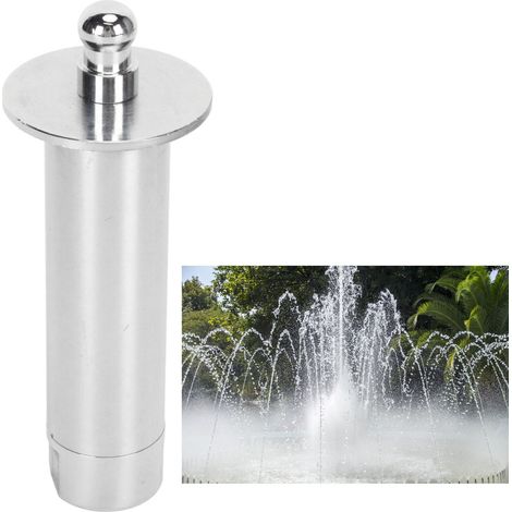 Boquilla de fuente de acero inoxidable G1/2 (rosca interna) para parques y estanques. (1/5)