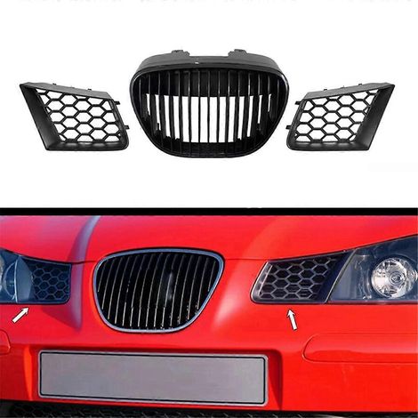Frontgrill ohne Emblem für Seat--