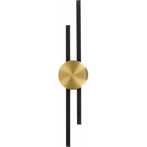 Tanami – elegante, moderne LED-Wandleuchte Gold 64 cm (1/4)