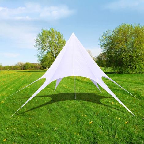Cenador hexagonal Star Garden Pavilion 14 m vidaXL (1/2)