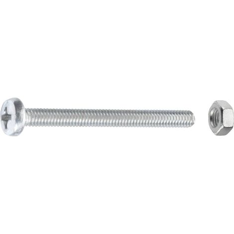 Connex Gewindeschrauben M3 x 20 mm PH 1 - 80 Stk. Gewindeschrauben