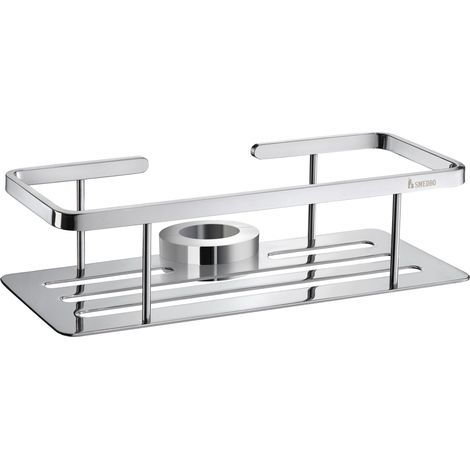 Smedbo LIVING - Duschkorb für die Brausestange. Verchromt. 250 x 103 mm. FK856 (1/3)
