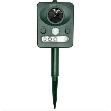 Durable Universal Solar Power Ultra Sonic OutdoorPest Repeller Scarer Dog Animal Dissuasion, Pest Taupe Mouse Rodent Possum Scarer Repellent (1/5)