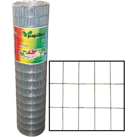 Rete Papillon Enclose 50X75Mm H120Cm 25Mt Zincata Filo 1,8