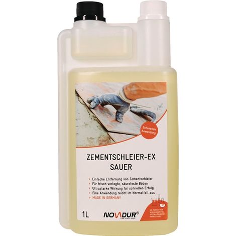 NOVADUR Zementschleier-Ex Sauer 1 l Flasche