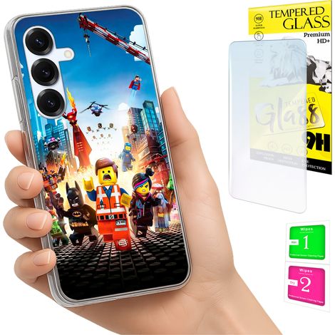 Funda para Samsung Galaxy S25 FE con cubierta para foto, cubierta trasera + cristal 9H (1/5)