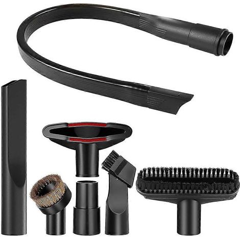 Ensemble de brosses pour aspirateur 32-35 mm, brosse universelle pour aspirateur avec suceur plat et brosse pour meubles (1/5)