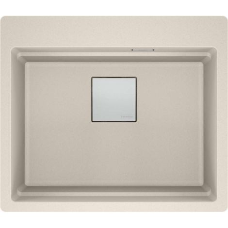 Franke Kubus 2 Pro - Fregadero de fragranite KNG PRO 610-53, sahara 114.0749.423 (1/3)