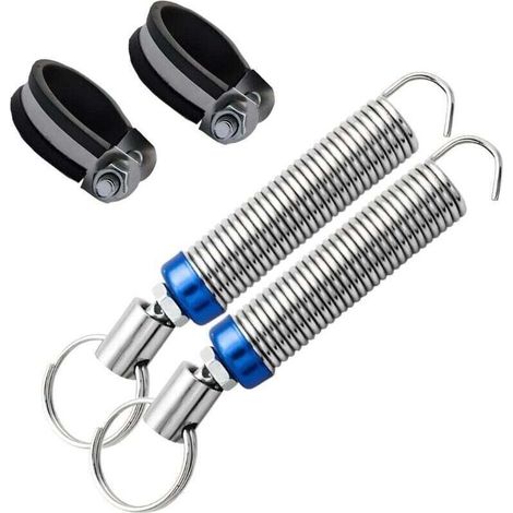 2 Pcs Multifonctionnel Ressort pour Couvercle de Voiture, Automatique du Couvercle de Coffre, Ressort de Coffre Réglable, Ressort pour Couvercle de Coffre Ressort Métallique de Levage (1/4)