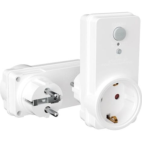 Fehlerstrom-Schutzschalter (FI-Schalter) – 10 mA – Steckdose für persönliche Schutzausrüstung (PSA) mit Reset und Selbsttest – 230 V – 16 A – max. 4000 W – Geeignet für Haushalt und Werkzeug. Kein Sch (1/5)