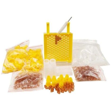 Kit de construction apicole, kit d'outils pour abeilles de 336 pièces, système d'alimentation, Nicot, cage complète, aides à l'apiculture
