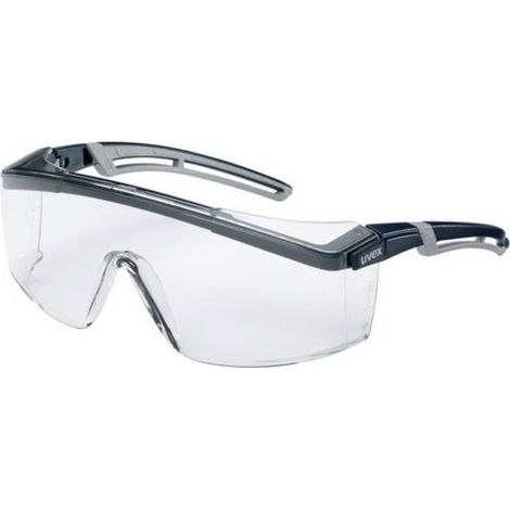 uvex astrospec 9164187 Lunettes de protection avec protection UV gris, noir EN 166, EN 170 DIN 166, DIN 170 (1/2)