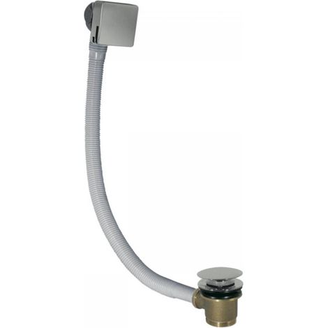 Bonde de vidage carrée clic-clac avec système de remplissage Acier - TRES 03453440AC (1/2)