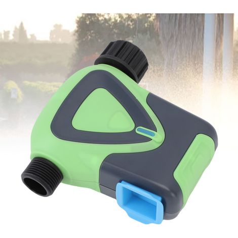 Temporizador de riego programable: controlador de aspersores inteligente con control Wi-Fi/Bluetooth 5.0. Resistente al agua con certificación IP65 para césped de jardín. (1/5)