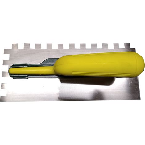 Frattone lama denta in acciaio – manico in nylon - Dimensione denti: 12x12 mm