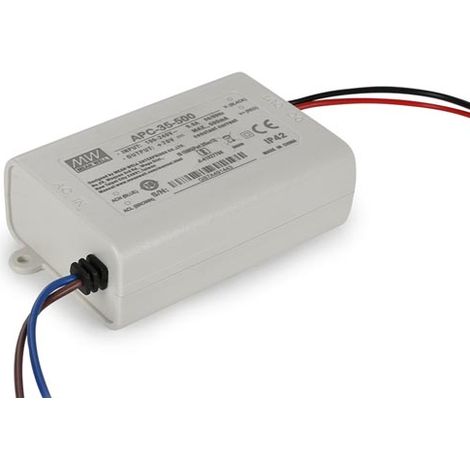 Driver led de corriente constante - 1 salida - 350 ma - 25 w