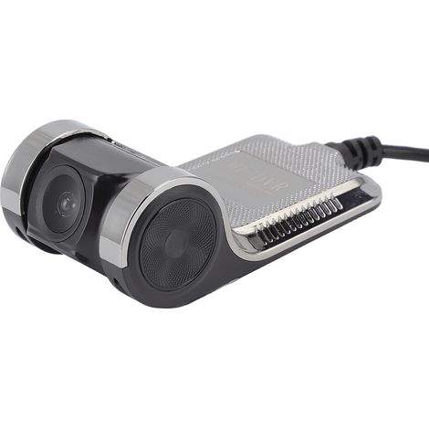 Caméra embarquée HD avec vision nocturne, enregistrement en boucle, détection de mouvement, DVR USB, enregistreur de conduite avec ADAS. (1/5)