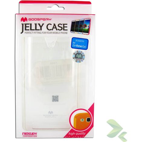 Coque transparente Mercury Jelly - Asus Zenfone Go 5.0 (transparente)