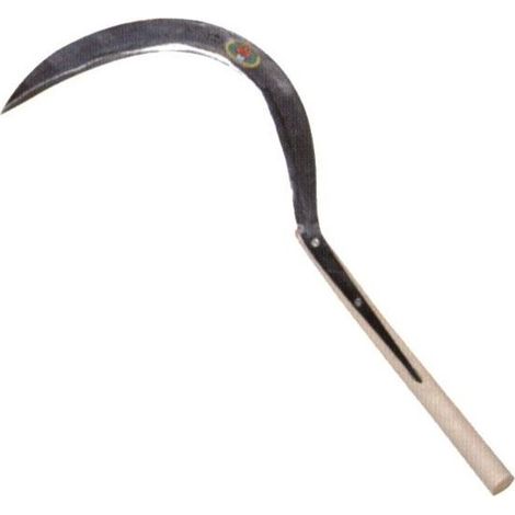 Scie routiA re margherita avec manche en bois faucilles 3 faucille
