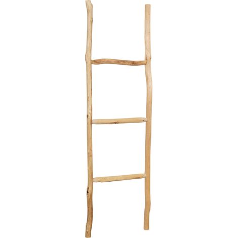Handtuchhalter Leiter Holz moderner Badezimmerboden Wand zu Wand dekorativer Leiter Handtuchhalter Objekthalter Bücherregal