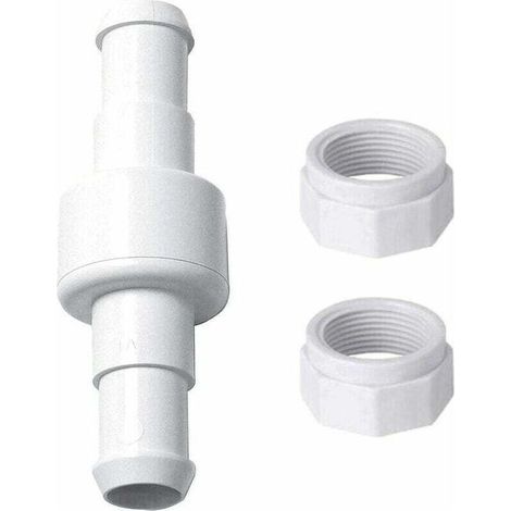 Raccord De Tuyau Pivotant D20 - Pour Nettoyeur De Piscine Polaris 180 280 380 480 3900 - Écrou De Tuyau D15 - Lot De 1 Pièce (1/4)