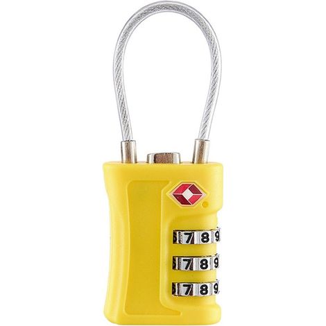 Cadenas à combinaison TSA pour valises, cadenas à code modifiable, cadenas pour valise (1/5)
