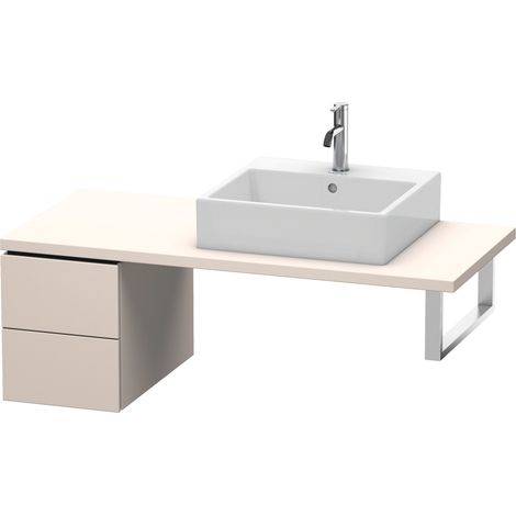 Duravit L-Cube armario bajo para consola, 2 cajones,