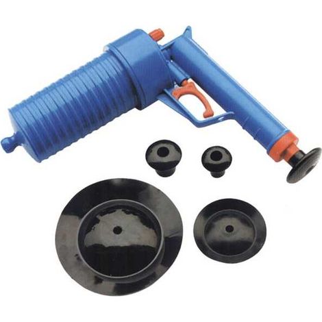 Desatascador de inodoro con aire comprimido en esquina Aglaia 05731