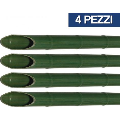 4PZ TUTORE SOSTEGNO CANNA IN PLASTICA PER PIANTE ORTAGGI D 57 CM 200 37762/4