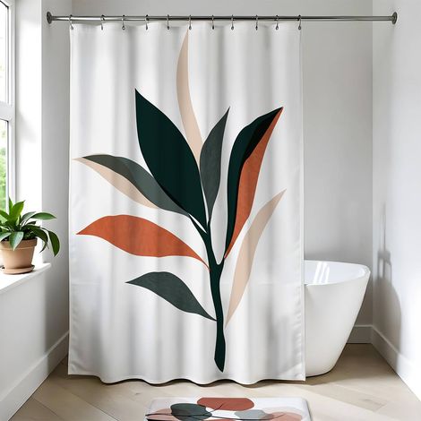 Tenda da doccia in poliestere 180x200 cm - bucolique - Tendance