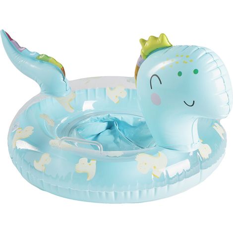 Dinosaurier-Schwimmring, Sommer-Essentials, Wasserspielzeug, aufblasbarer Kinderschwimmring (1-5 Jahre), mit Pumpe