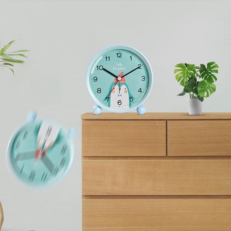 Réveil lumineux pour enfants, réveil silencieux, réveil d'apprentissage, réveil avec animaux mignons pour dresser le sommeil (1/5)