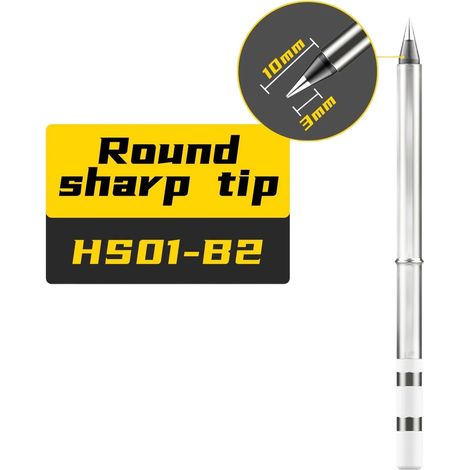 FNIRSI HS-01 Soldering Iron Tips FNIRSI Replacement Conical Soldering Tip HS01-B2 (1/3)
