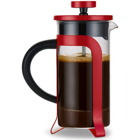 Cafetière à piston Tchibo 300 ml, rouge (1/5)