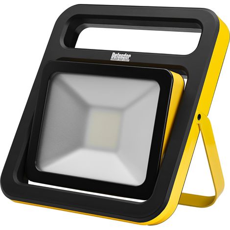 Draper 35618 Defender E206017 Slimline LED Floor Light Rechargeable, 30W