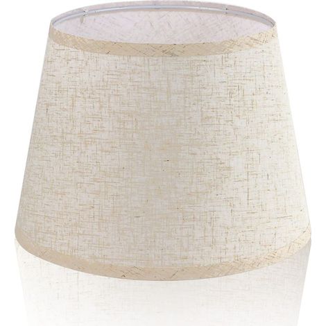 Lampenschirm Ø 30 cm für Steh- und Tischlampen, kompatibel mit E27 und E26, sanftes Licht, einfache Selbstmontage, moderner Stil für das Wohnzimmer (10-teilig) (1/4)
