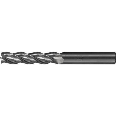 PFERD TOOLS VHM-Fräser Ø20mm, 3 Schneiden,4xDC, Fase 0,35mm, unbeschichtet, Schaft HA, Performance Aluminium