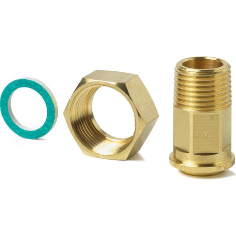 Siemens Einbausatz f. mech. Kompakt- Wasserzähler G3/4" auf 1/2"AG Mssg.