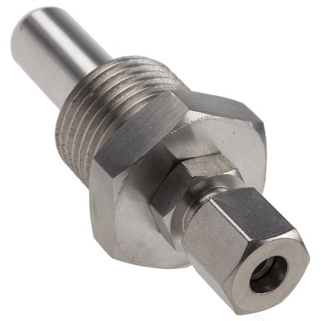 Doigt de gant 1/2 BSP pour Sondes de température, Ø 3 mm, 8 (Pocket) mm ( Prix pour 1 ) (1/3)