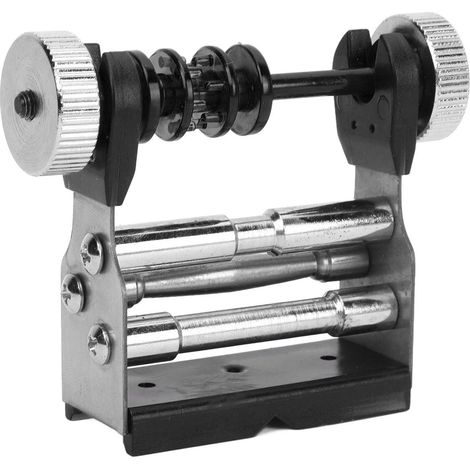 Bogensehnenschablone aus Silikon mit Metallschlaufe für traditionelle Bögen (schwarz) (1/5)