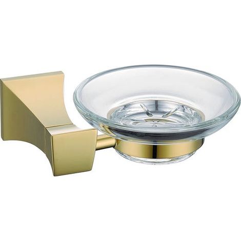 Wand-Seifenschale Gold