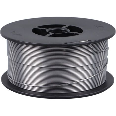 Fil fourré sans gaz, acier au carbone, diamètre 0,8 mm, fil fourré plein, 1 kg