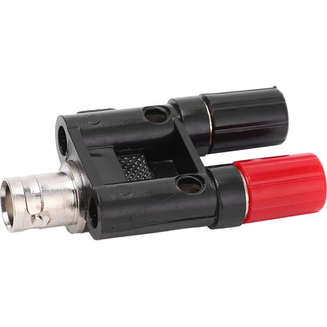 Adaptateur U25 BNC femelle vers 4 mm mâle parallèle pour appareils de test électriques (1/5)